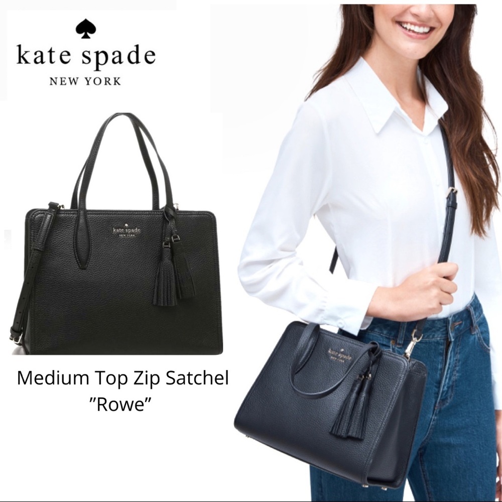 NWT Kate Spade Medium Top Zip Satchel